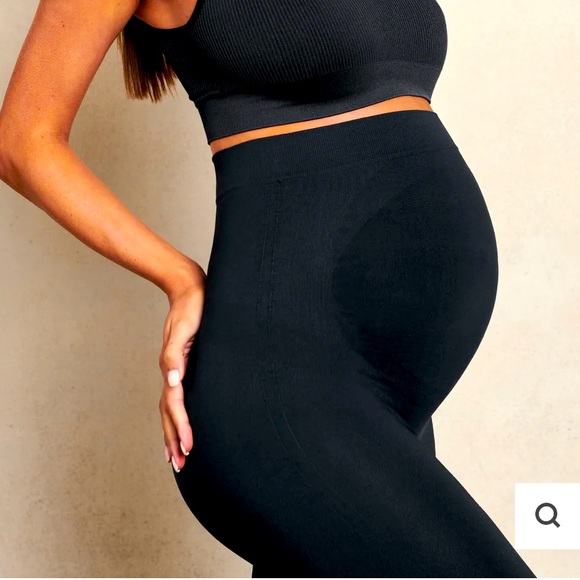 BLANQI Maternity Belly Support Leggings size L - Picture 2 of 8